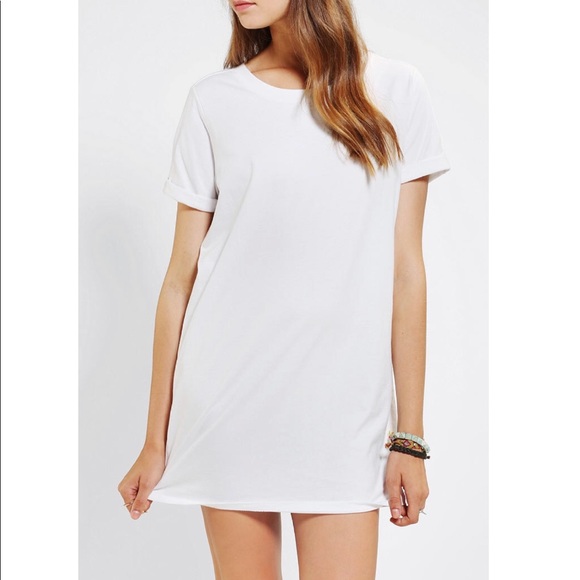 silence + noise Dresses & Skirts - Silence + Noise White Tee Shirt Dress